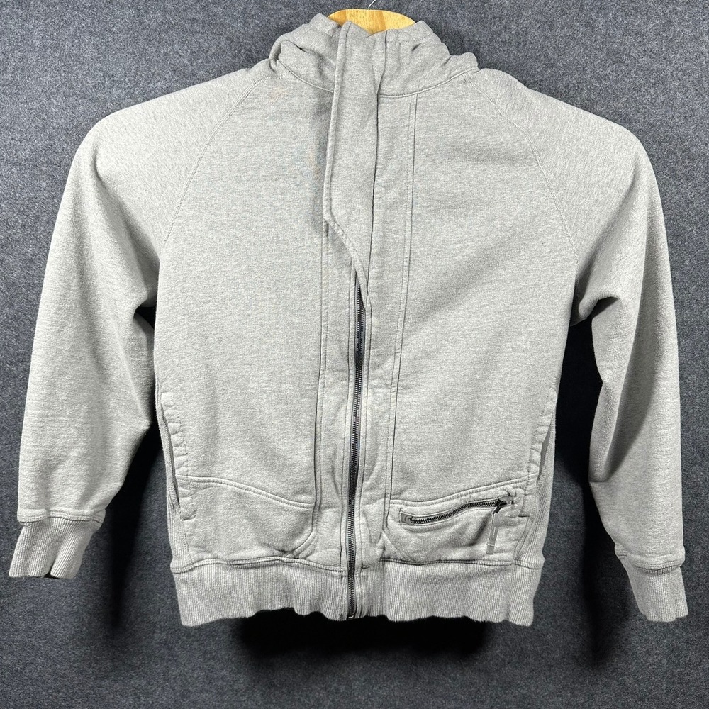 Lululemon Athletica Gray Zip Up Hoodie Full Zip Athletic Mens Size Medium‎